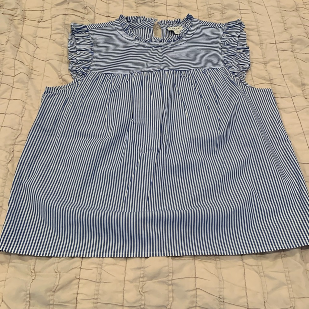 J Crew striped tank top